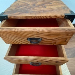 小引き出し　小物入れの画像