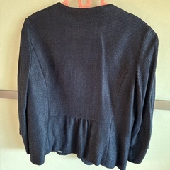 【USED】ジャケット☆レディース☆レステラ☆紺色☆サイズ40☆日本製☆デパート購入☆レナウン☆の画像