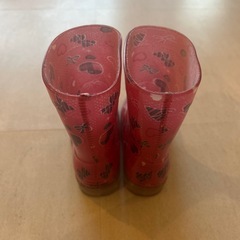 キッズ長靴　16.0cmピンクの画像