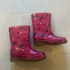 キッズ長靴　16.0cmピンクの画像