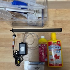 至急引取希望！　水槽　フルセット　すぐ使用可能セットの画像