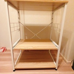 【1/4お渡し限定】無料🌟LOWYA キッチンラックの画像