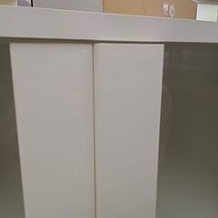 ★リユースのサカイつくば店★TK7881  食器棚 ホワイト H89×D40×W60 クリーニング済みの画像