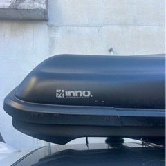 ハリヤー60 ルーフレール ルーフボックス ブラック セット売り 引き取り限定！の画像