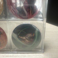 鬼滅の刃　モンストコラボ　缶バッジ4個セット　未開封品の画像
