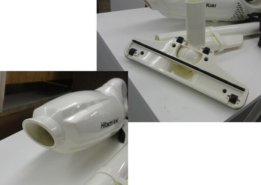 日立工機 コードレスクリーナー R10DL 充電器 バッテリー付き 10.8V 掃除機 BC1015 UC10SL2 (現HiKOKI) 札幌 手稲