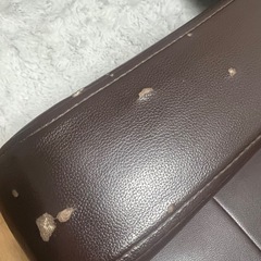 2人がけソファ  ブラウンの画像