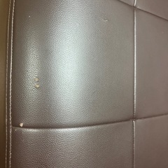 2人がけソファ  ブラウンの画像