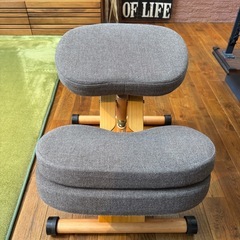 宮武製作所 バランスチェア　ブラウン　補助クッション付
の画像