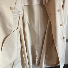 【USED】トレンチコート☆レディース☆アリスバーリー☆ベージュ色☆サイズ11☆デパート購入☆の画像