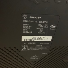 テレビ32型の画像