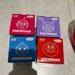 【アンパンマン】非売品☆フィギュアカップ 全4種類セット バラ売り不可❌の画像
