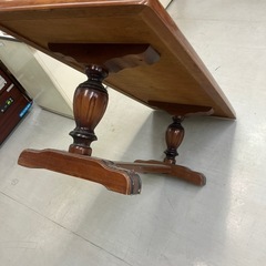 長いローテーブル　アンティーク　横125 x縦50 x高さ45cmの画像