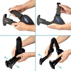 ギタースタンド GUITTO 折りたたみコンパクトギタースタンド GGS-01の画像