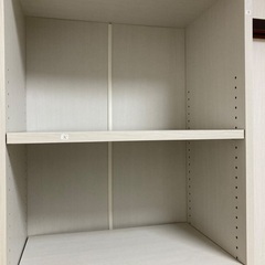 本棚　約（縦183 横91 幅29 ）白の画像