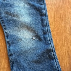 女の子90冬セット、くま耳ニット帽の画像