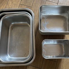 調理器具　中古まとめて　ステンレスアルミパッドボールの画像