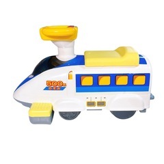 スーパー乗用RC 新幹線500系 のぞみ　電動乗用玩具　アダプター欠品ですの画像