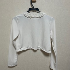 キッズ150/フォーマルボレロ ホワイトの画像
