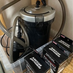 水槽　水槽台　セット　　水槽3本の画像