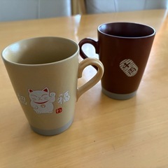 招き猫のマグカップセット！の画像