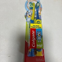 アニメ　ブルーイの歯ブラシの画像