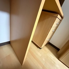 デスクセット　収納の画像