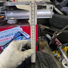 195/60R15 ダンロップ EC202 バリ山 2本の画像