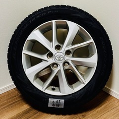 205/55R16 トヨタ 純正アルミホイール　スタッドレスタイヤの画像