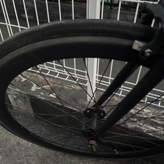 自転車　ピストバイク　ロードバイクの画像