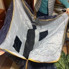 【ロードバイク用】OSTRICH（オーストリッチ）輪行バッグ｜前輪カバー付き・肩掛けベルト欠品の画像