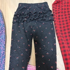 冬ズボンユニクロ　90サイズ3枚　80サイズ1枚セットの画像