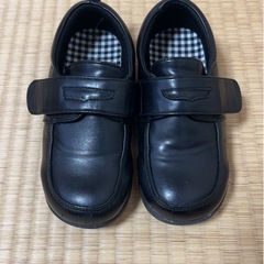 ローファー黒19センチの画像