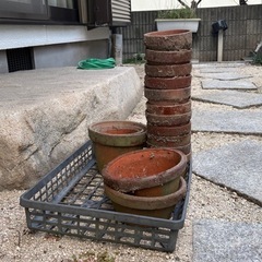 植木鉢の画像