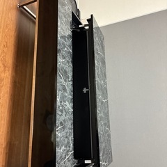 大理石調リフトアップテーブルの画像