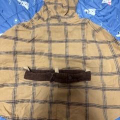 ブランシェス　リバーシブル　冬物ポンチョの画像