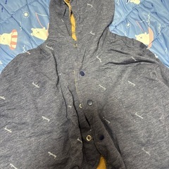 ブランシェス　リバーシブル　冬物ポンチョの画像