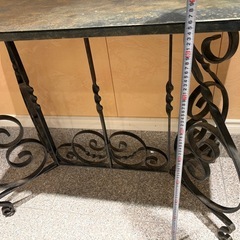 コンソール アイアン ブラックの画像