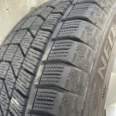 シトロエン DS4 アルミホイール 4穴 16インチ スタッドレス付き(溝有りですが...要交換)の画像