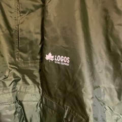 【美品】LOGOS ポンチョ（オールドオリーブ）｜フリーサイズ・男女兼用の画像