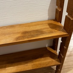 DIY 棚 シェルフ ラック ウッドの画像