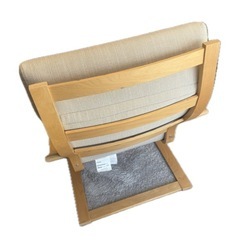 IKEA  ポエング　パーソナルチェア　　ベージュ　美品の画像