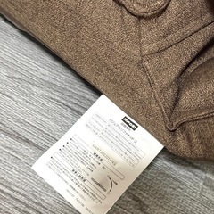 ニトリ　カジュアルソファ　コンパクトソファ　ブラウンの画像