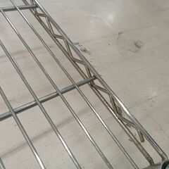 リユースのサカイ栃木店★ジモティ割あり★  ラック シルバー W60×D35×H89.5 クリーニング済み TC12230の画像
