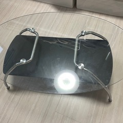 リビングテーブル　ガラステーブルの画像