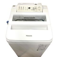 25C620_ジC Panasonic パナソニック 7.0kg全自動洗濯機 NA-FA70H7 ECONAVI 2019年製 生活家電 現状品 中古の画像