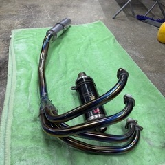 CB1300SFSB SC54 03-07 アサヒナレーシング チタンマフラーの画像