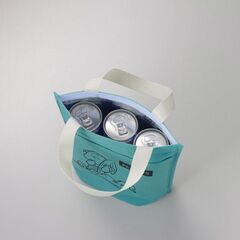 新品未開封 スヌーピーメイト ポケット付保冷温バッグ ２個セット (グレー・ブルー)の画像