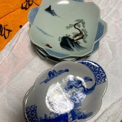 お皿徳利お猪口グラスなど　昭和から平成初期のお皿　湯呑みなどの画像