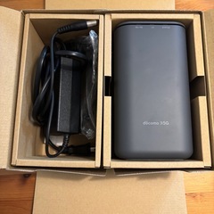 docomo home 5G HR01ドコモ ホームルーターの画像